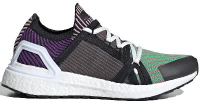 Pre-owned Adidas Originals Ultra Boost 20 Stella Mccartney (women's) Sneakers In Core Black/semi Flash Green/sharp Purple