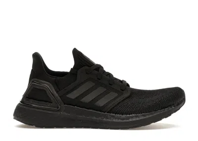 Pre-owned Adidas Originals Ultra Boost 20 Triple Black (women's) Sneakers In Core Black/grey Four/solar Orange In Multi