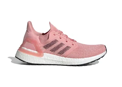 Pre-owned Adidas Originals Ultra Boost 20 (women's) Sneakers In Glory Pink/ Maroon/ Signal Coral