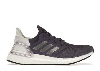 Pre-owned Adidas Originals Ultra Boost 20 (women's) Sneakers In Tech Purple/silver Metallic/footwear White