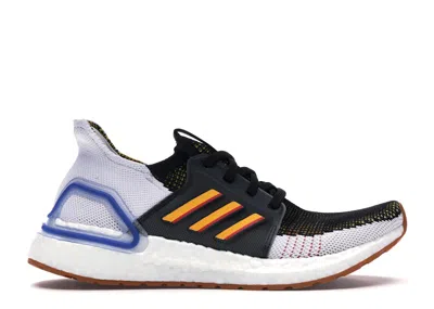 Pre-owned Adidas Originals Ultra Boost 2019 Toy Story 4 Woody (youth) Sneakers In Core Black/active Gold/scarelet Red