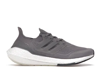 Pre-owned Adidas Originals Ultra Boost 21 Grey (women's) Sneakers In Grey Three/grey Four In Gray