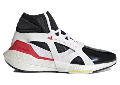 Pre-owned Adidas Originals Ultra Boost 21 Stella Mccartney White Black (women's) Sneakers In Cloud White/core Black/vivid Red