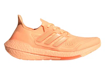 Pre-owned Adidas Originals Ultra Boost 21 (women's) Sneakers In Acid Orange/screaming Orange