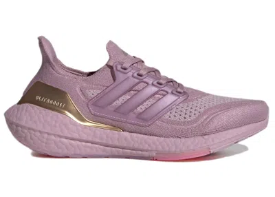 Pre-owned Adidas Originals Ultra Boost 21 (women's) Sneakers In Shift Pink/rose Tone