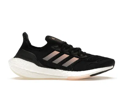 Pre-owned Adidas Originals Ultra Boost 22 Heat.rdy (women's) Sneakers In Core Black/clear Orange/crystal White