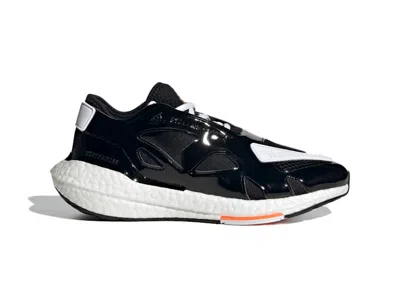 Pre-owned Adidas Originals Ultra Boost 22 Stella Mccartney Black Patent (women's) Sneakers In Core Black/cloud White/signal Ora