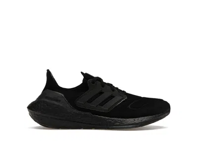 Pre-owned Adidas Originals Ultra Boost 22 Triple Black (kids) Sneakers In Core Black