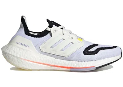 Pre-owned Adidas Originals Ultra Boost 22 White Black (women's) Sneakers In Core White/solar Red In Multi