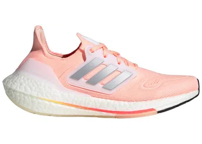Pre-owned Adidas Originals Ultra Boost 22 (women's) Sneakers In Clear Orange/silver Metallic/ecru Tint