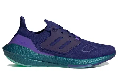 Pre-owned Adidas Originals Ultra Boost 22 (women's) Sneakers In Legacy Indigo/purple Rush