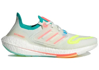 Pre-owned Adidas Originals Ultra Boost 22 (women's) Sneakers In White Tint/turbo/mint Rush