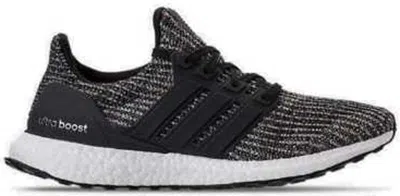 Pre-owned Adidas Originals Ultra Boost 3.0 (youth) Sneakers In Core Black/carbon/ash Silver In Multi