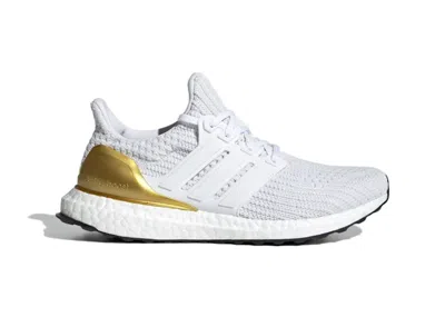 Pre-owned Adidas Originals Ultra Boost 4.0 Dna Gold (women's) Sneakers In Cloud White/core Black