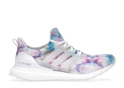 Pre-owned Adidas Originals Ultra Boost 4.0 Tie Dye Rose (women's) Sneakers In Cloud White/rose Tone