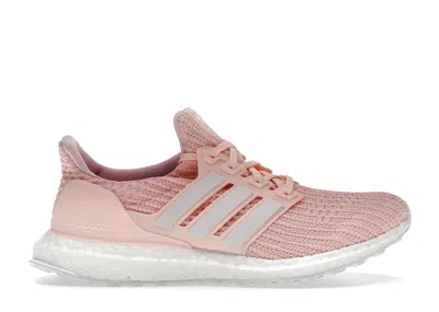 Pre-owned Adidas Originals Ultra Boost 4.0 (women's) Sneakers In Clear Orange/orchid Tint/true Pink