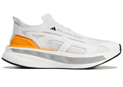 Pre-owned Adidas Originals Ultra Boost 5 By Stella Mccartney (women's) Sneakers In Cloud White/semi Solar Slime/eqt Yellow