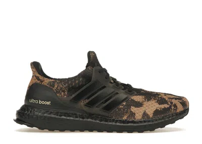 Pre-owned Adidas Originals Ultra Boost 5.0 Dna Bleach Dye Pack (women's) Sneakers In Core Black/cardboard In Multi