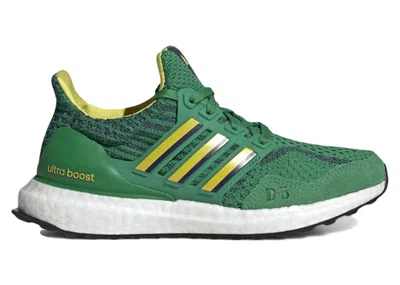 Pre-owned Adidas Originals Ultra Boost 5.0 Dna The Mighty Ducks District 5 Ducks Sneakers In Team Green/impact Yellow/team Coll