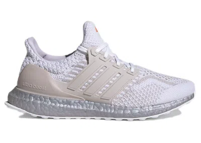 Pre-owned Adidas Originals Ultra Boost 5.0 Dna White (women's) Sneakers In Cloud White/ice Purple/solar Red