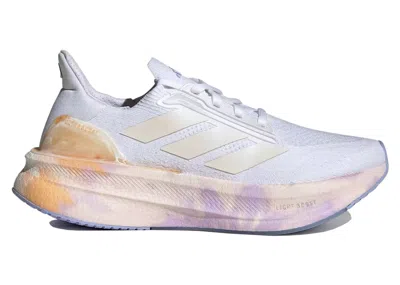 Pre-owned Adidas Originals Ultra Boost 5x Tie Dye (women's) Sneakers In Cloud White/chalk White/violet Tone