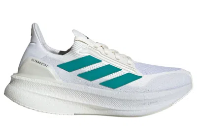 Pre-owned Adidas Originals Ultra Boost 5x (women's) Sneakers In Core White/pure Teal/grey Six