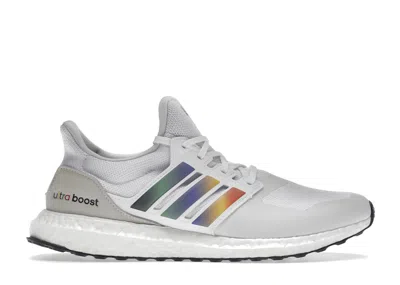 Pre-owned Adidas Originals Ultra Boost Dna White (women's) Sneakers In Cloud White/red/core Black