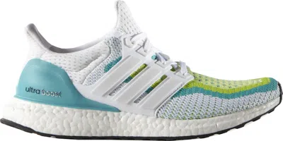 Pre-owned Adidas Originals Ultra Boost Halo (women's) Sneakers In White/semi Solar/slime