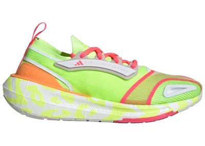 Pre-owned Adidas Originals Ultra Boost Light By Stella Mccartney (women's) Sneakers In Signal Green/hazy Orange/turbo