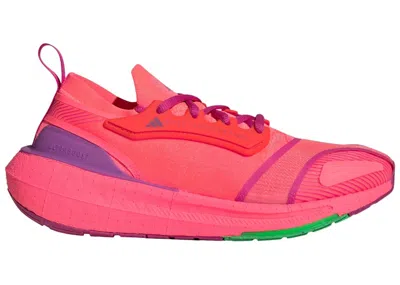 Pre-owned Adidas Originals Ultra Boost Light By Stella Mccartney (women's) Sneakers In Turbo/real Magenta/shock Purple