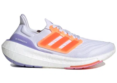 Pre-owned Adidas Originals Ultra Boost Light White (women's) Sneakers In Cloud White/solar Red/beam Pink In Multi
