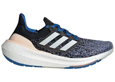 Pre-owned Adidas Originals Ultra Boost Light (women's) Sneakers In Core Black/cloud White/bright Royal