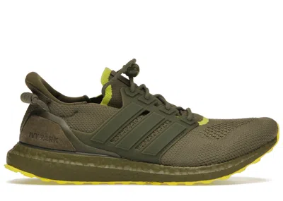 Pre-owned Adidas Originals Ultra Boost Og Beyonce Ivy Park Peloton Sneakers In Focus Olive/shock Slime