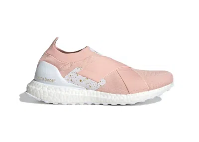 Pre-owned Adidas Originals Ultra Boost Slipon Dna (women's) Sneakers In Vapour Pink/gold Metallic/cloud White