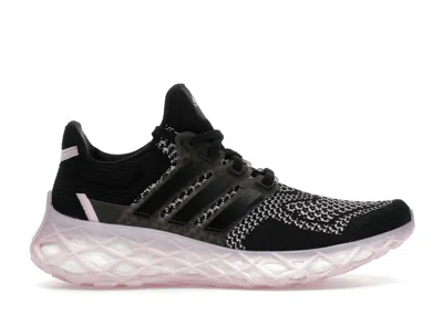 Pre-owned Adidas Originals Ultra Boost Web Dna Black (women's) Sneakers In Core Black/clear Pink In Multi