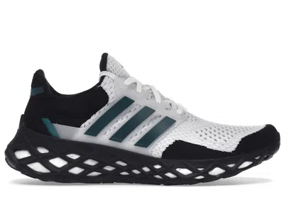 Pre-owned Adidas Originals Ultra Boost Web Dna White Black Sneakers In Cloud White/legacy Teal/core Black In Multi
