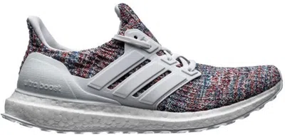Pre-owned Adidas Originals Ultra Boost White (youth) Sneakers In Cloud White/collegiate Navy Blue