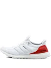 Adidas Originals Ultraboost M Ncaa "louisville Cardinals" Sneakers In White