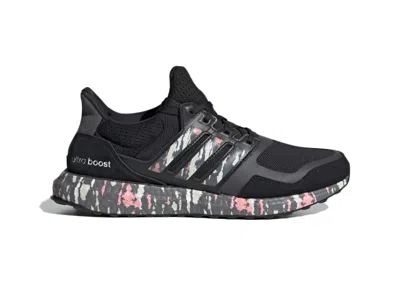 Pre-owned Adidas Originals Ultraboost (women's) Sneakers In Core Black/glory Pink/grey Six In Multi