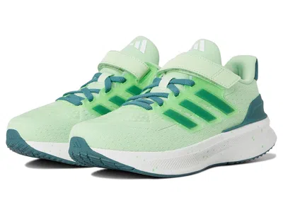 Adidas Originals Ultrarun 5 Elastic Lace Shoes (little Kid) Kids Shoes Semi Green Spark/preloved Teal/lime Burst : 2. In Multi