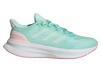 Pre-owned Adidas Originals Ultrarun 5 White Sneakers In Clear Mint/cloud White/bliss Pink