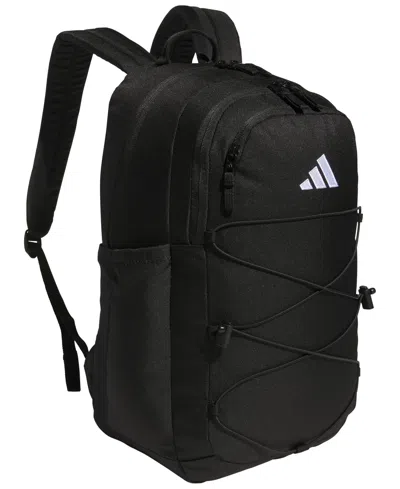 Adidas Originals Unisex Amplifier Bungee Backpack In Black