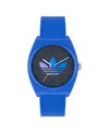 Adidas Originals Unisex Analog Blue Resin Watch, 38mm