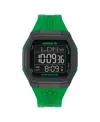 Adidas Originals Unisex Analog Green Resin Watch, 48mm