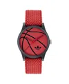 Adidas Originals Unisex Analog Red Nylon Watch, 39mm