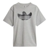 Adidas Originals Unisex G Shmoo Ss Tee Logo Printing Grey In Gray