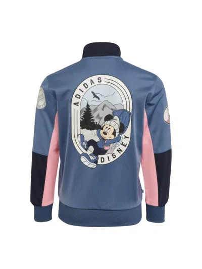 Adidas Originals Unisex Mini Crewneck Sweatshirt And Leggings Set In Blue