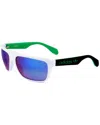 Adidas Originals Unisex Or0023 59mm Sunglasses In White