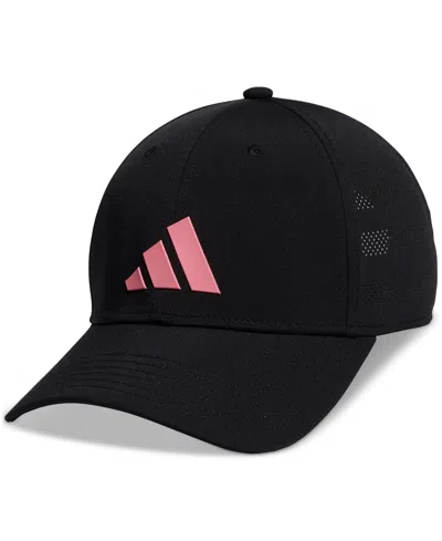 Adidas Originals Unisex Relaxed Logo Soccer Hat In Black