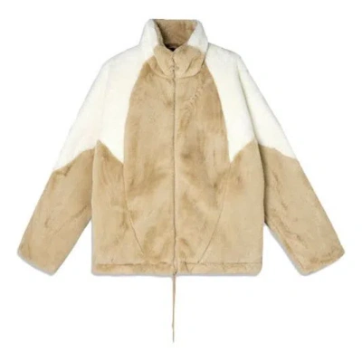 Adidas Originals Unisex Speed Fur Jacket Brown